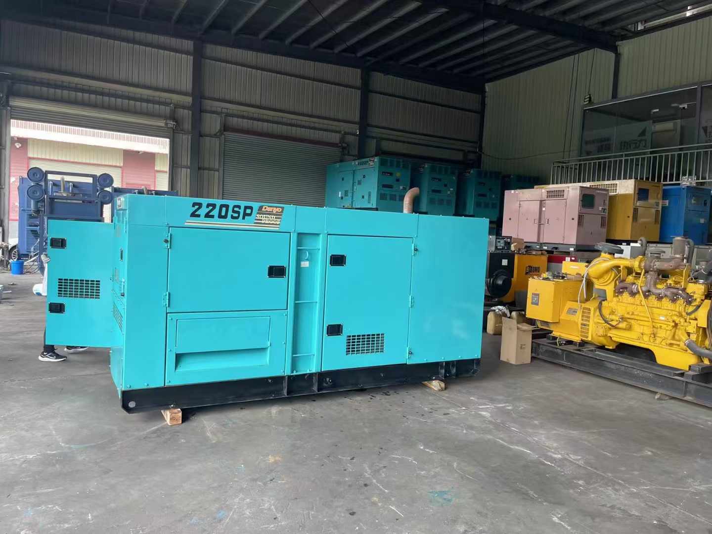 历城600kW柴油发电机组带载能力？